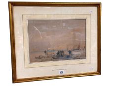 Thomas Bush Hardy (1842-1897) Venice Early Morning, watercolour, signed lower left, 23cm by 33cm,
