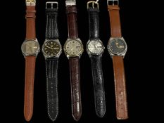 Five Gents wristwatches.