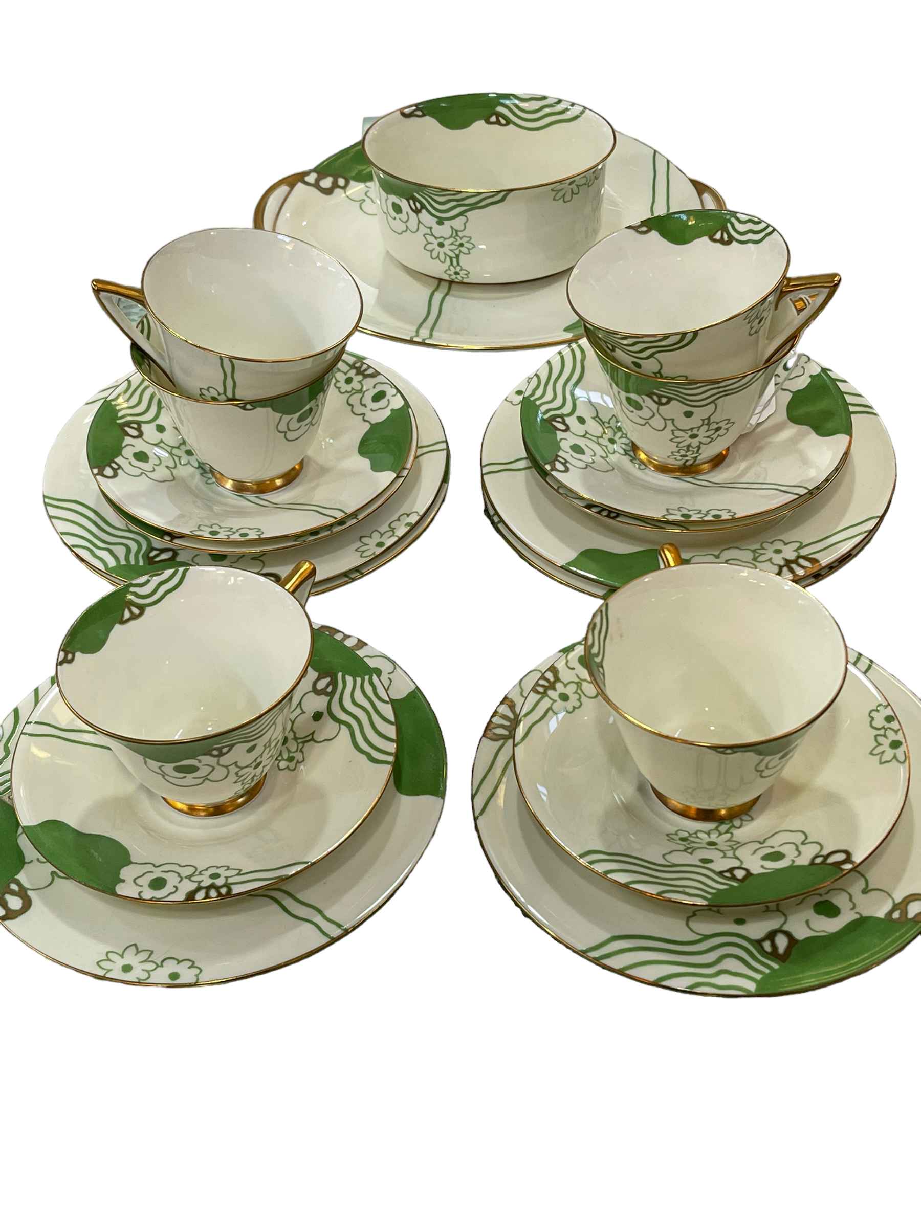 Twenty piece Royal Doulton 'Glamis' tea service.