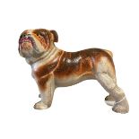 Cast metal model of a Bulldog.