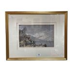 William Fleetwood Varley (1785-1856) Loch Lomond, watercolour, 22cm by 33.5cm, in gilt glazed frame.