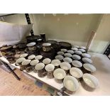 Collection of Denby Arabesque, approximately 120 pieces.