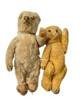 Two vintage Steiff? teddy bears.