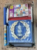 Collection of stamps inc commemorative FDCs, schoolboy Commonwealth albums,