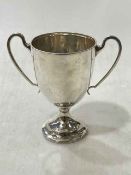 George V silver trophy cup, London 1926.