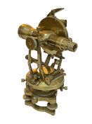 Brass theodolite.