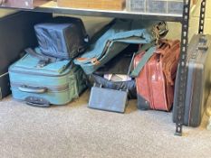 Collection of travel bags, camera cases, etc including Enzorosst, Skyflite, etc.