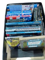 One box of books including Steve Bell, Gary Larson 'The Far Side' books, The Goon Show scripts, etc.