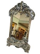 Art Nouveau style mirror.