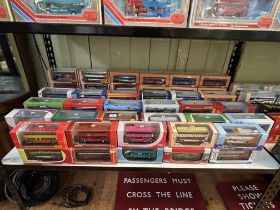 Sixty four boxed Northcord Creative Master 1:76 Diecast model Omnibuses.