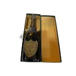 Boxed Moet & Chandon Dom Perignon 1976 champagne.