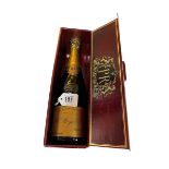 Boxed Pol Roger 1979 champagne.