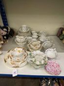 Collection of Wileman Foley tea wares, etc.