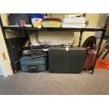 Leather travel cases, golf clubs, portfolio cases, quilt, tripod stands, etc.