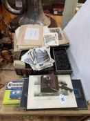 Three coal tenders, Kitmaster Midland Pullman kitchen car, railway ephemera including invoices,