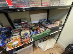 Omnibus interest: Approximately twenty boxed Diecast Models, box with loose and boxed models,