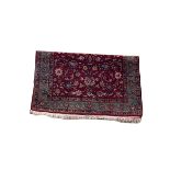 Hand woven Iranian rug, 2.20 by 1.37.