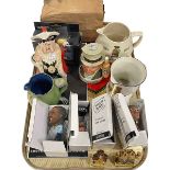 Four boxed Guinness Pocket Pundits, Royal Doulton Greene King jug and other breweriana.