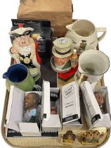 Four boxed Guinness Pocket Pundits, Royal Doulton Greene King jug and other breweriana.