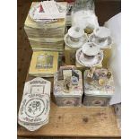 Collection of Royal Doulton Brambly Hedge including Midwinter plates, Beatrix Potter figures, etc.