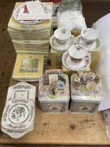 Collection of Royal Doulton Brambly Hedge including Midwinter plates, Beatrix Potter figures, etc.