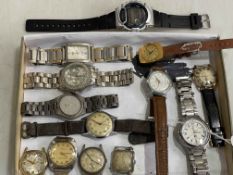 Collection of wristwatches.