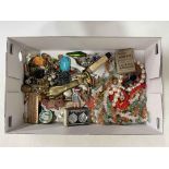 Box of jewellery, etc.