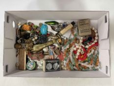 Box of jewellery, etc.