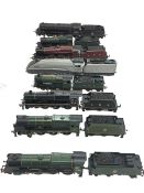 Seven Bachmann Locomotives and Tenders and Hornby Locomotive and Tender (8).