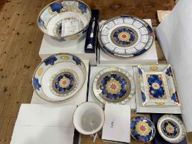 Collection of Royal Worcester 'To Celebrate the Millennium' 2000 porcelain.