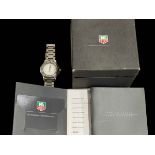 Tag Heuer stainless steel Professional 200m wristwatch, with box and some papers.