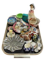 Collection of assorted china including Royal Doulton 'Katie',