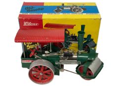 Wilesco Old Smokey D36 steam roller with box, as new.