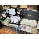 Collection of silver proof coins (majority Royal Mint), piedfort proof,