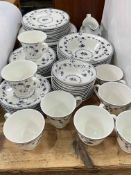 Collection of Royal Doulton Yorktown porcelain, approximately 80 pieces.