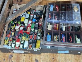 Collection of Diecast vehicles including Matchbox, etc.