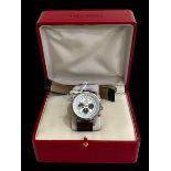 Gents wristwatch marked Breitling Navitimer Heritage with spare strap and box.