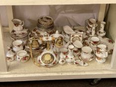 Collection of Royal Albert Old Country Roses.