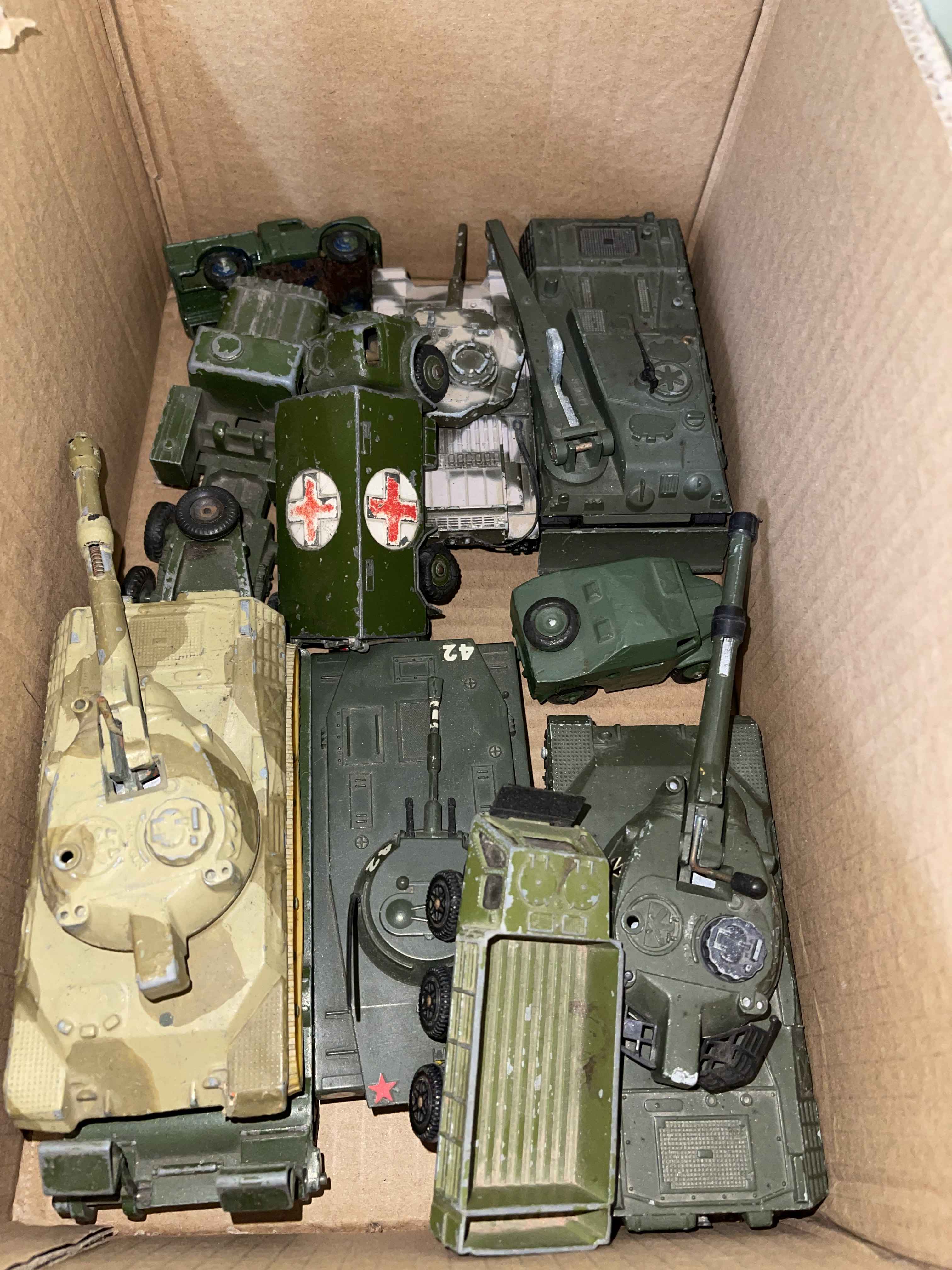 Collection of model vehicles including military, etc. - Image 2 of 2