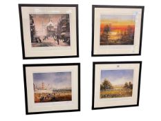 BRAAQ (Brian Shields), set of four limited edition prints,