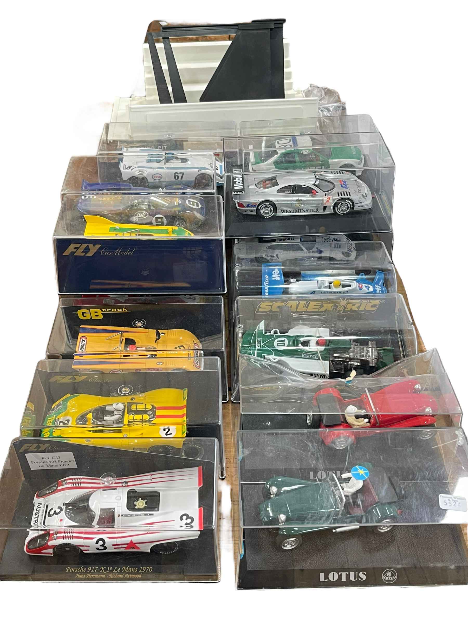Collection of Diecast toy vehicles including Scalextric etc.