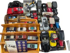 Collection of Diecast toy vehicles including Burago, Maisto, Heritage Classic, etc.