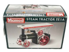 Boxed Mamod steam tractor TEIA.