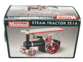 Boxed Mamod steam tractor TEIA.