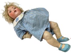 Armand Marseillle bisque head doll, impressed 995, A.10.M.