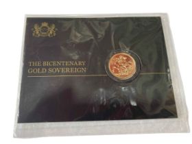 2017 The Bicentenary gold sovereign by CPM.