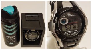An Umbro sports watch model U564B and body spray