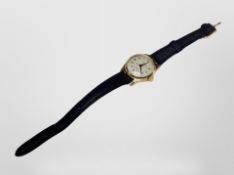 A Lady's gold plated Frankland's wristwatch