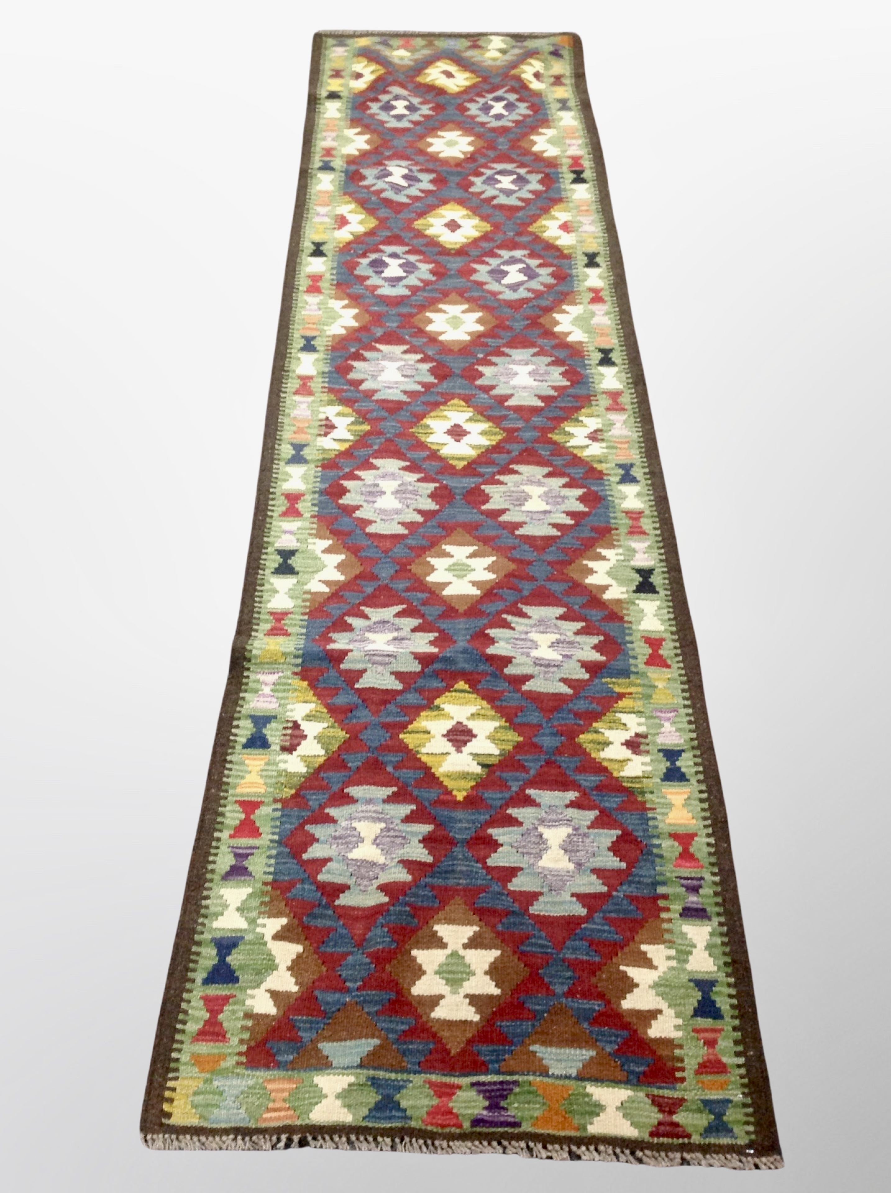 A Maimana kilim runner,