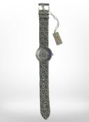 A Vivienne Westwood wrist watch with retail tag